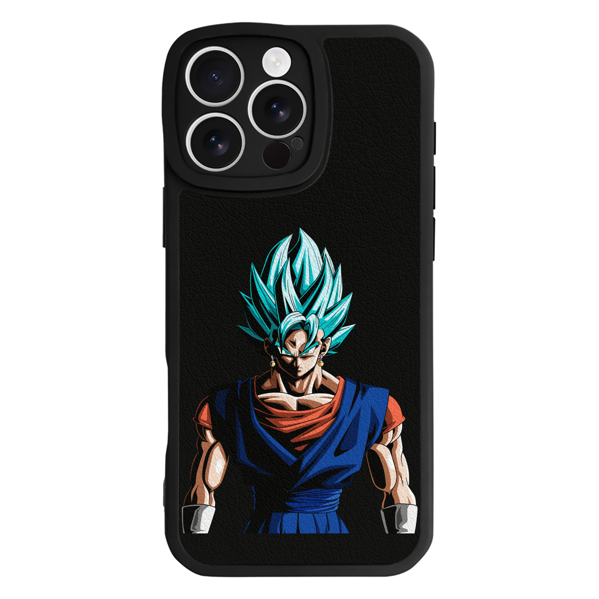 （画像用） ドラゴンボール ベジット DRAGON BALL Vegetto 【iPhone 16シリーズ対応】シリコンスマホケース（レザー調） 材質：シリコン